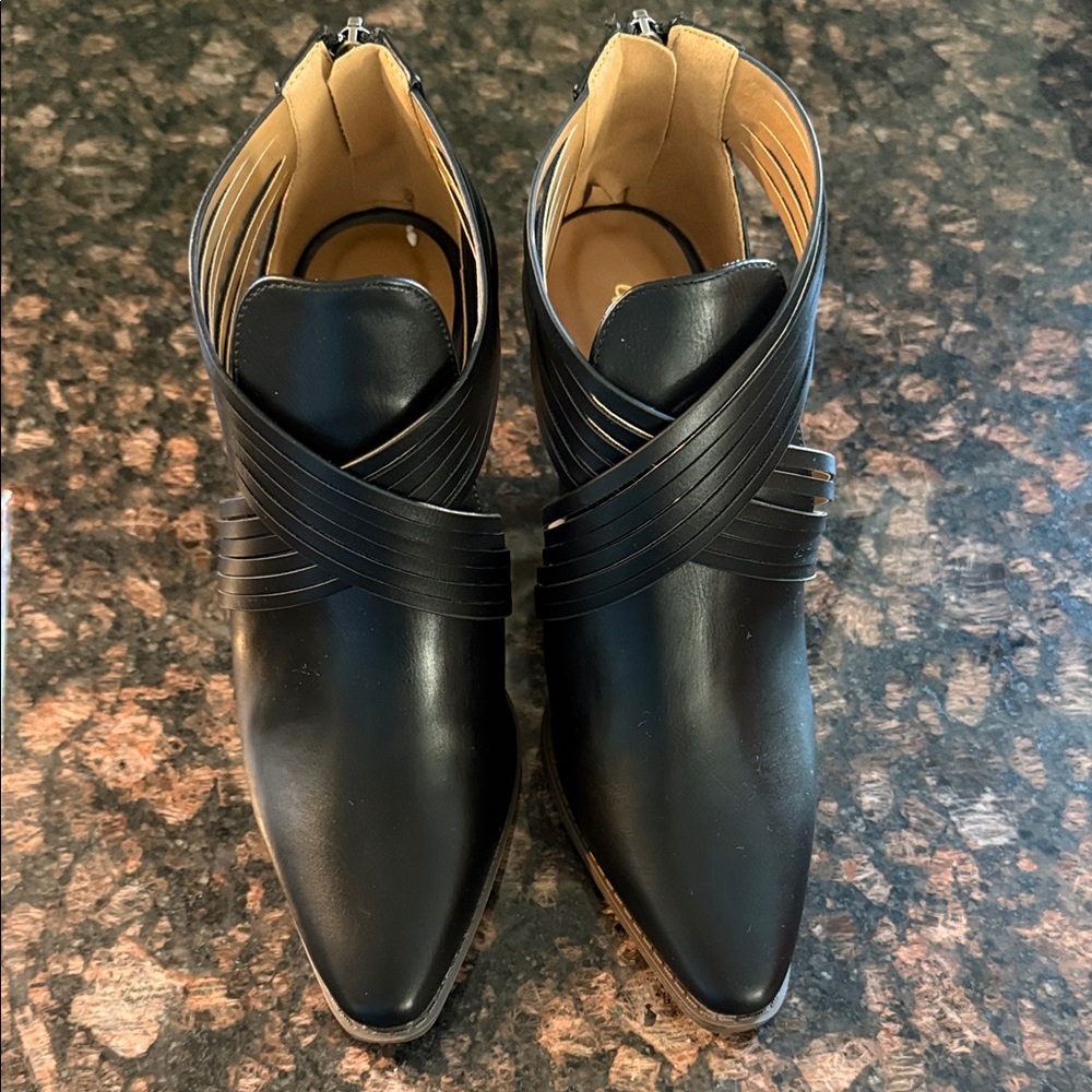 Elegant Black Women's Ankle Boots
